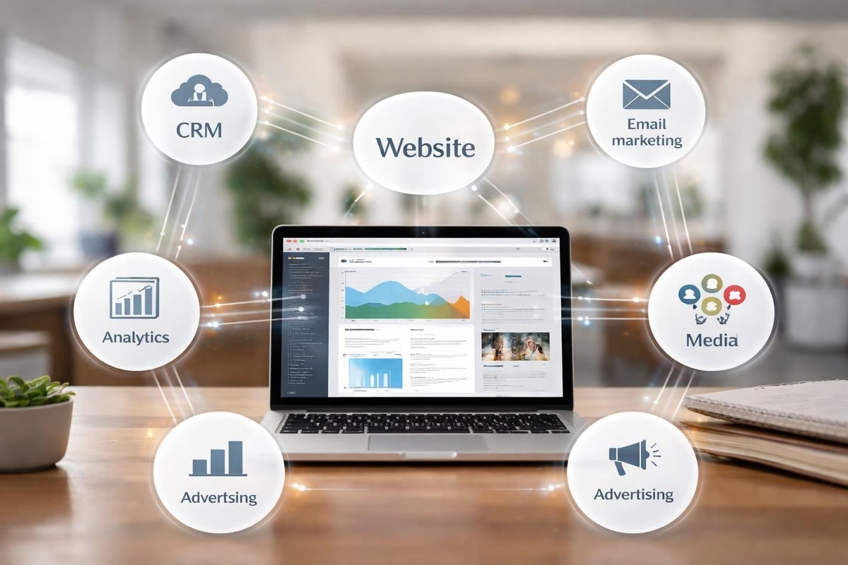 Transform Your Marketing Website into a Powerful Tool 2 Marketing technology stack