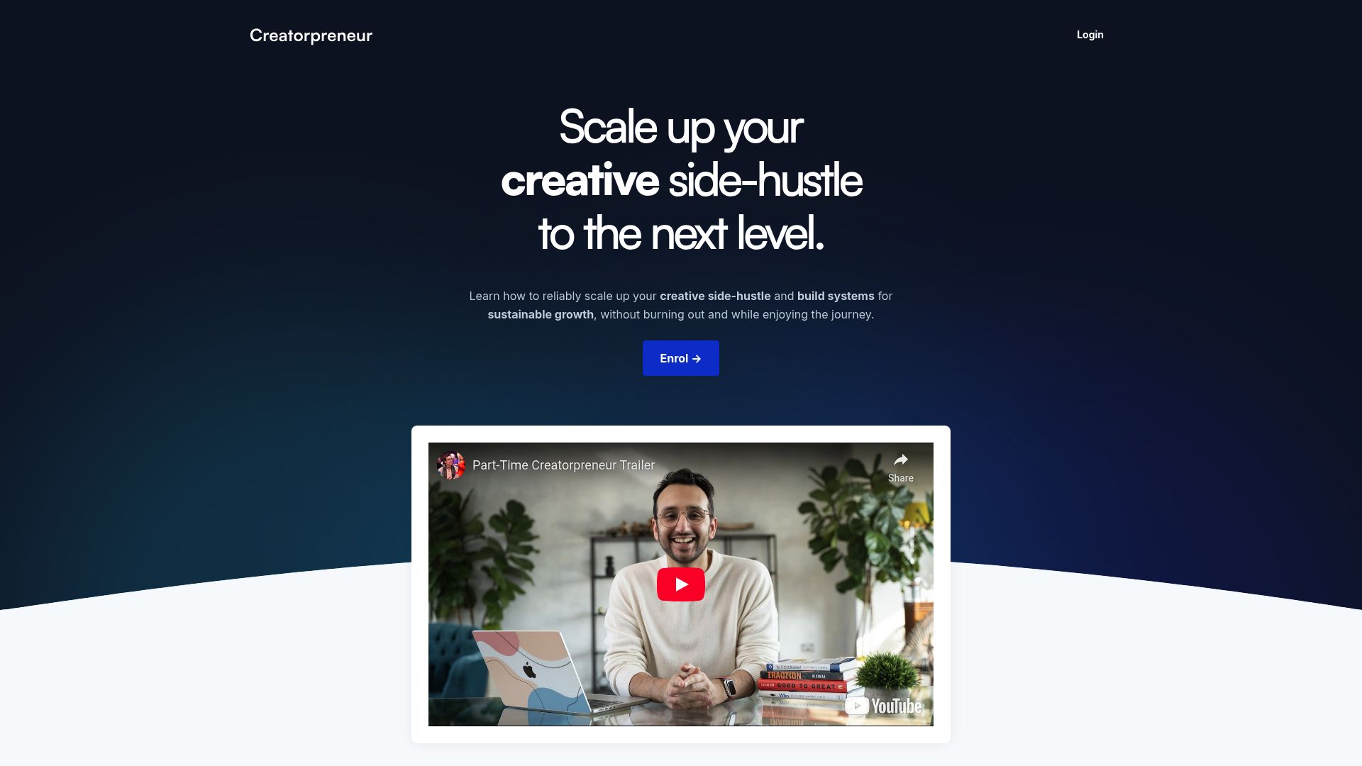 12 Best Product Landing Pages to Inspire You in 2025 - Ali Abdaal: Creatorpreneur Course
