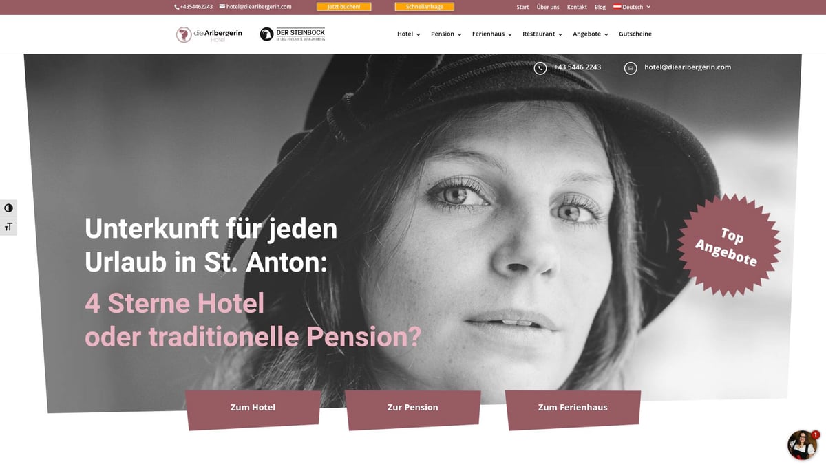 8 Oostenrijkse hotel insider tips voor je droomvakantie 2025 - Hotel die Arlbergerin - Traditie & comfort in St. Anton am Arlberg