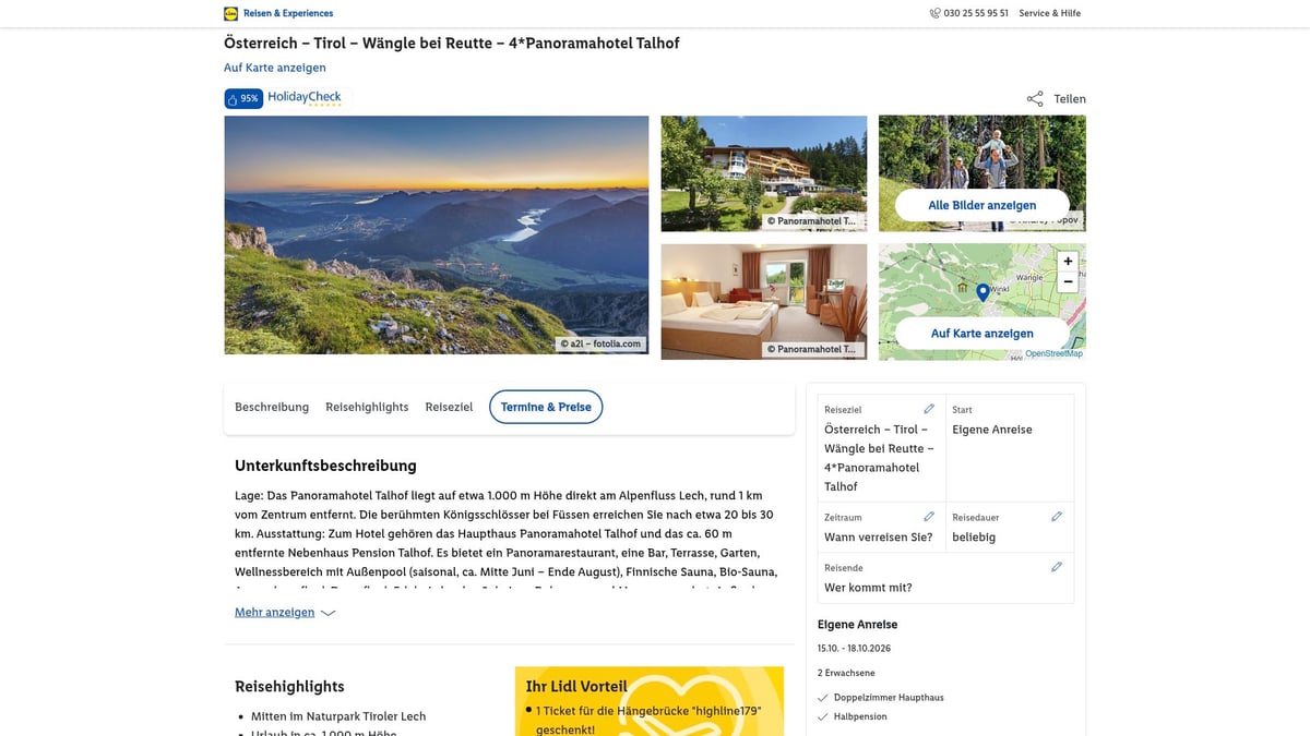 8 Oostenrijkse hotel insider tips voor je droomvakantie 2025 - Panoramahotel Talhof - Natuurbelevenis in het Lechtal in Tirol