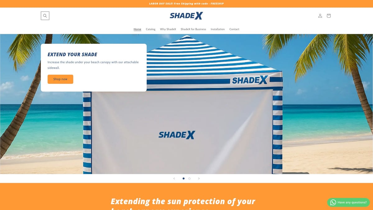 9 Essential Tent With Side Walls Picks for 2026 Adventures - ShadeX Beach Canopy Sidewall Attachment