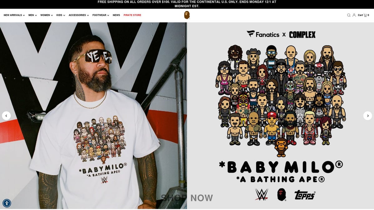 7 Essential Mens Streetwear Store Picks for 2026 Style - BAPE (A Bathing Ape)