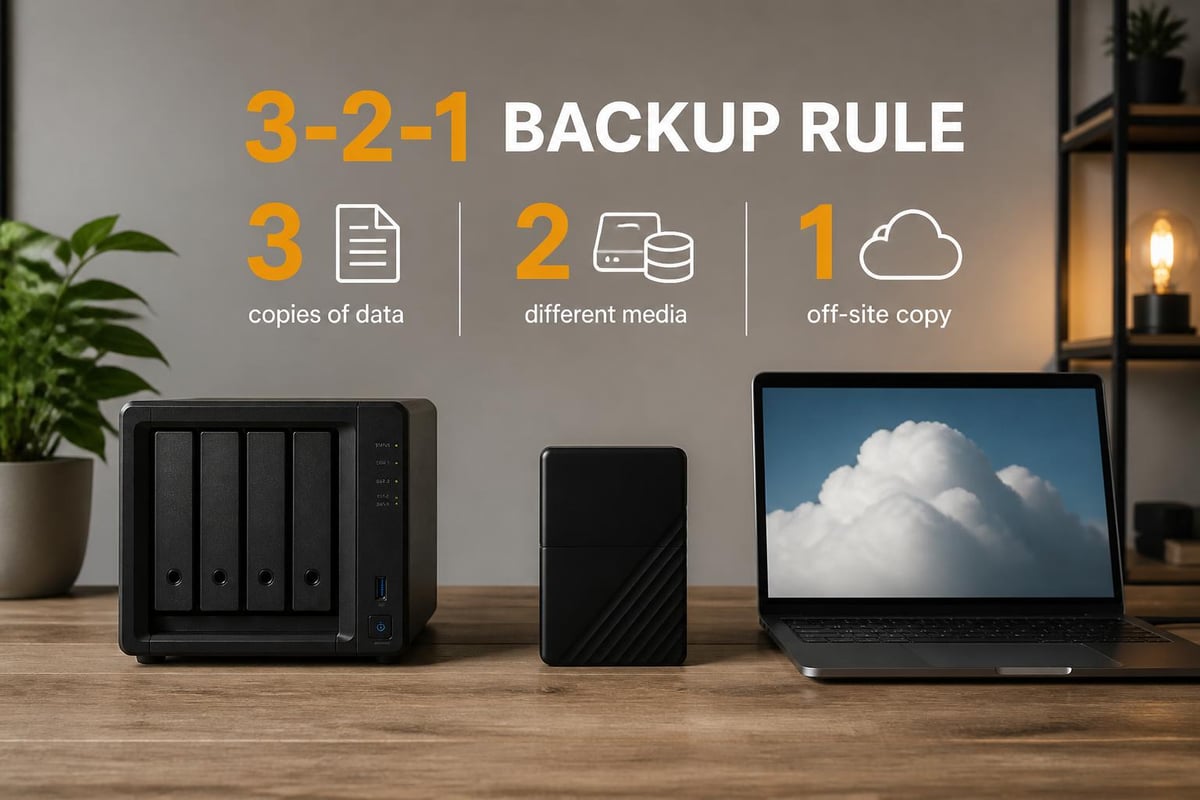 Backup strategy diagram