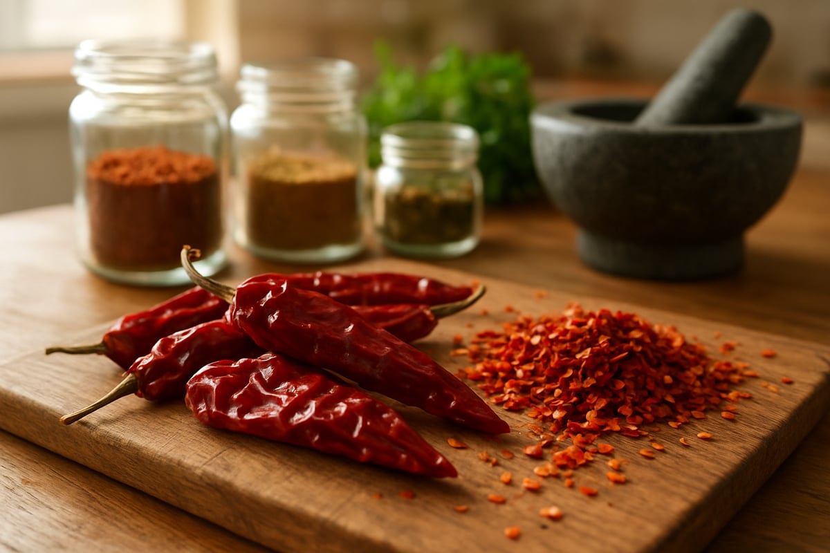 Bienfaits Nutritionnels et Vertus Santé des Piments Rouges Séchés