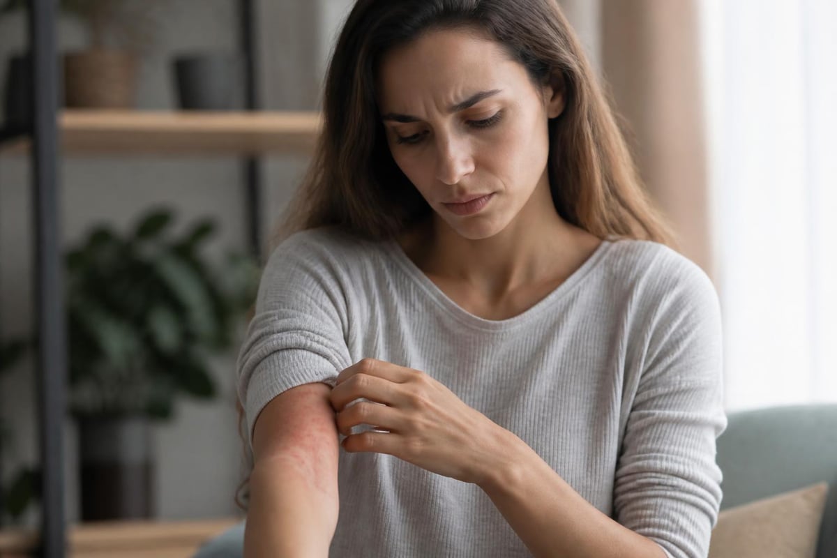 Stress-eczema cycle management