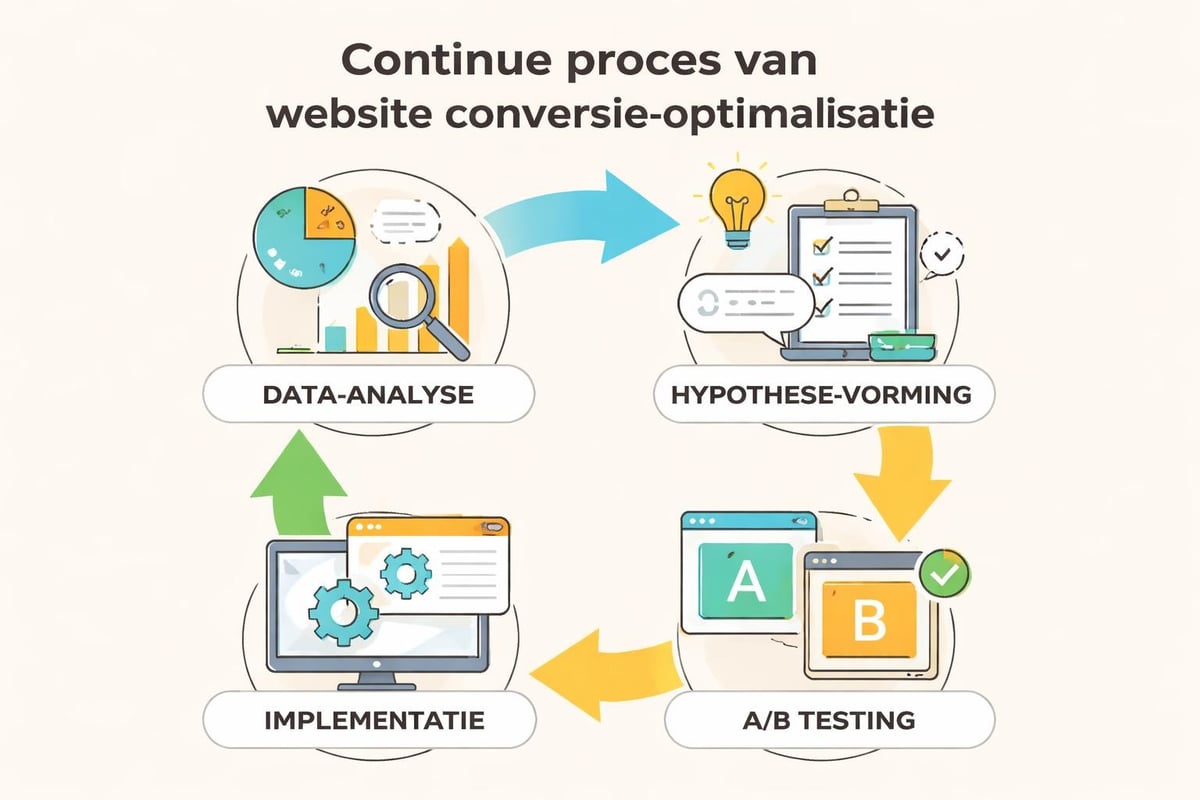 Website optimalisatie cyclus