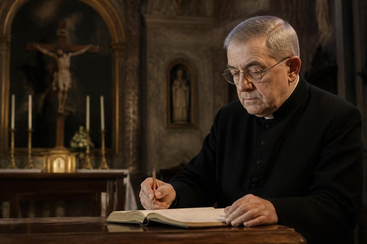Father Dolindo Ruotolo's spiritual journey and the divine locution that inspired the surrender prayer for releasing worry to God's care