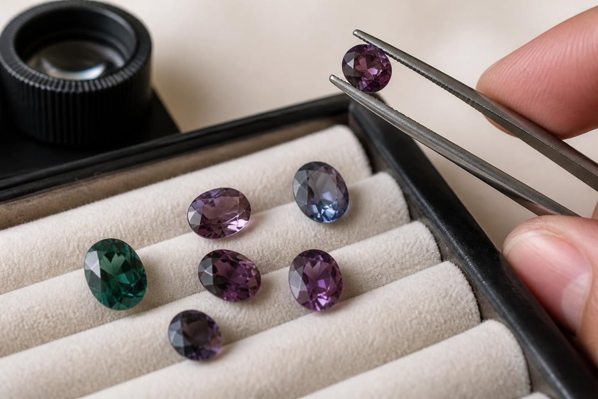 Alexandrite quality grading