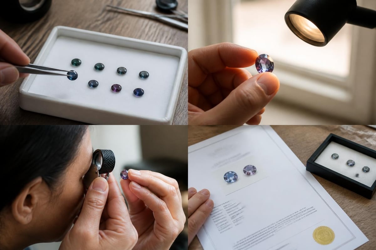 Alexandrite buying process