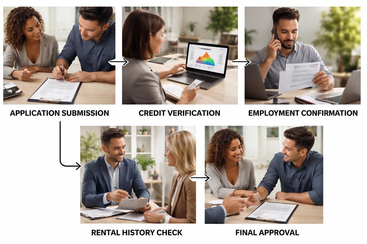 Tenant screening process workflow
