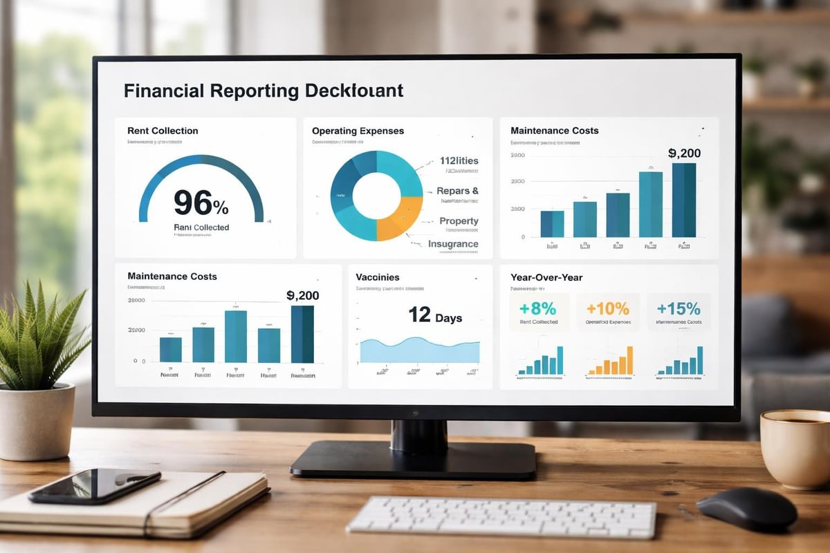 Property financial dashboard