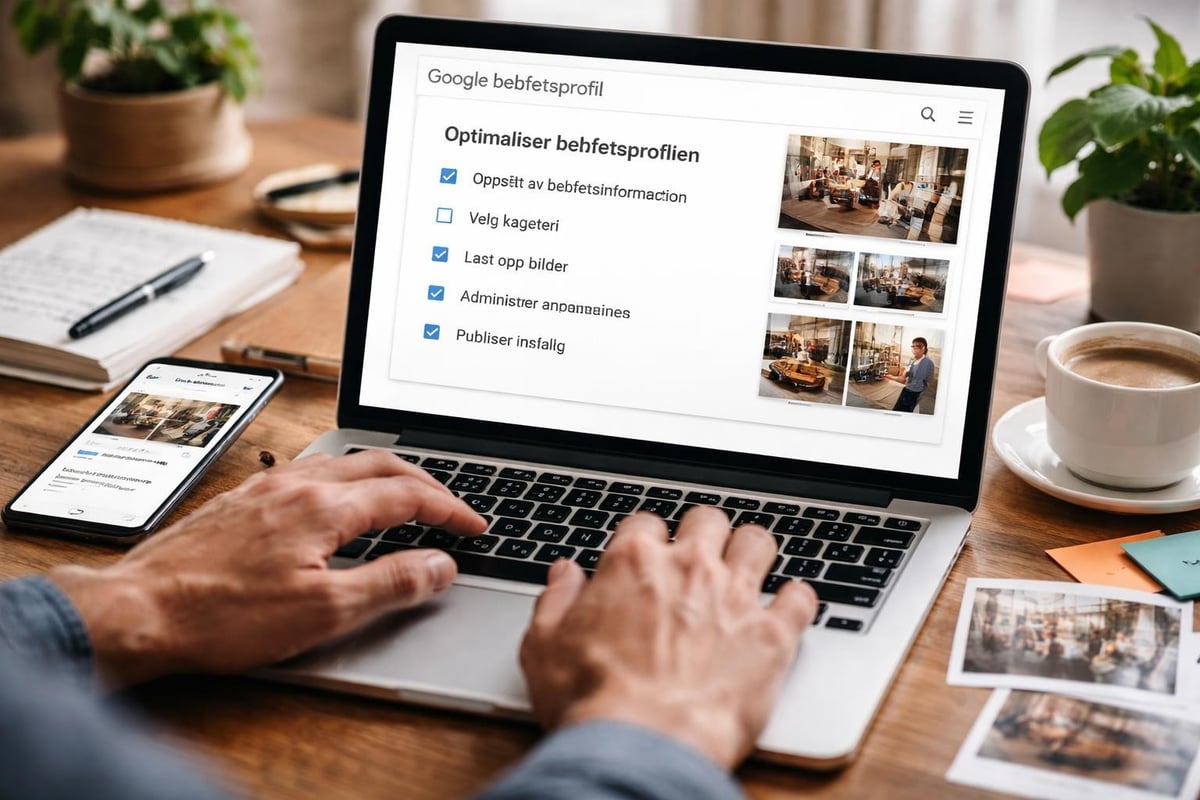 Google Min Bedrift optimalisering