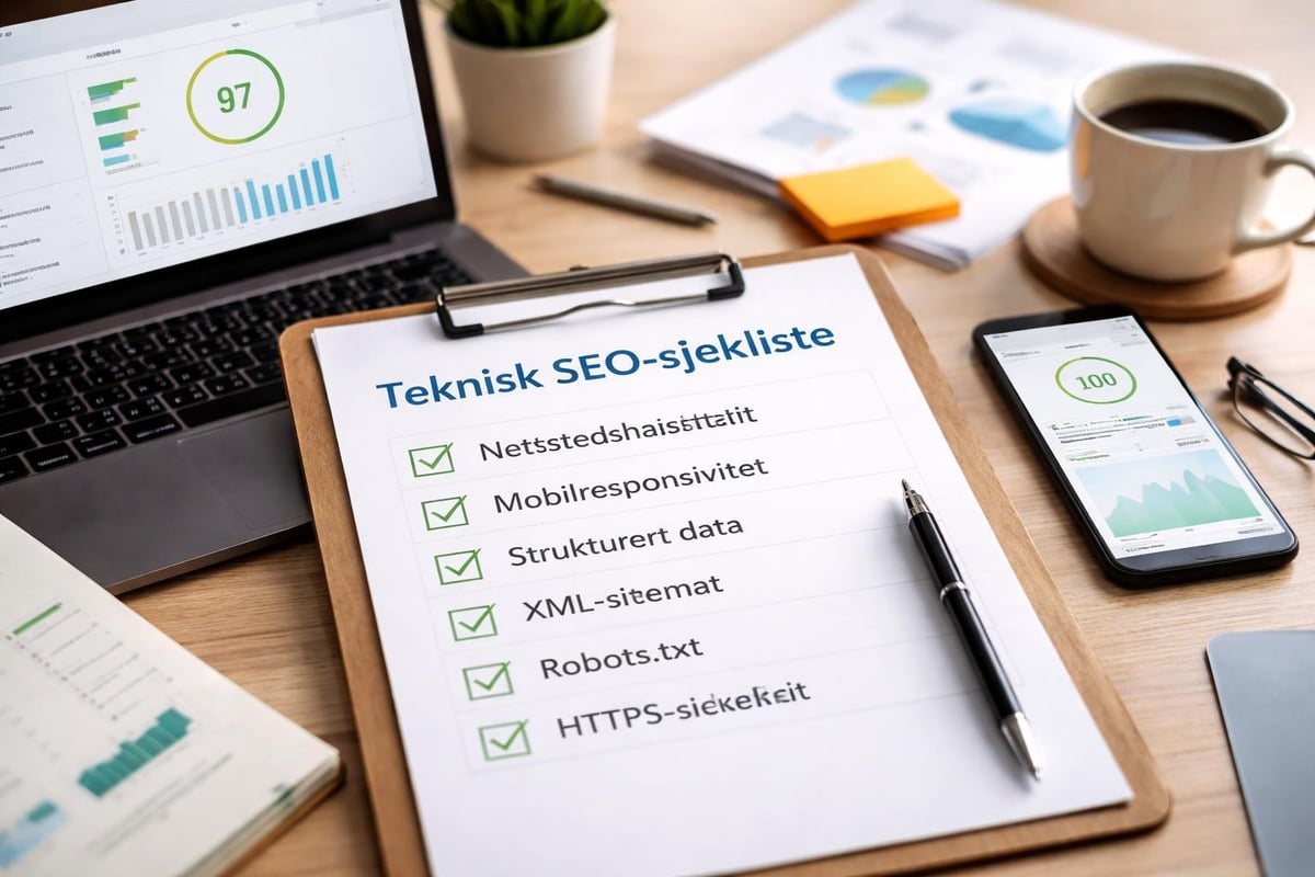 Teknisk SEO sjekkliste