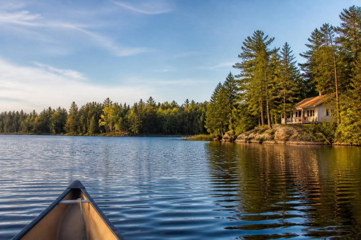 Maine lakes region activities