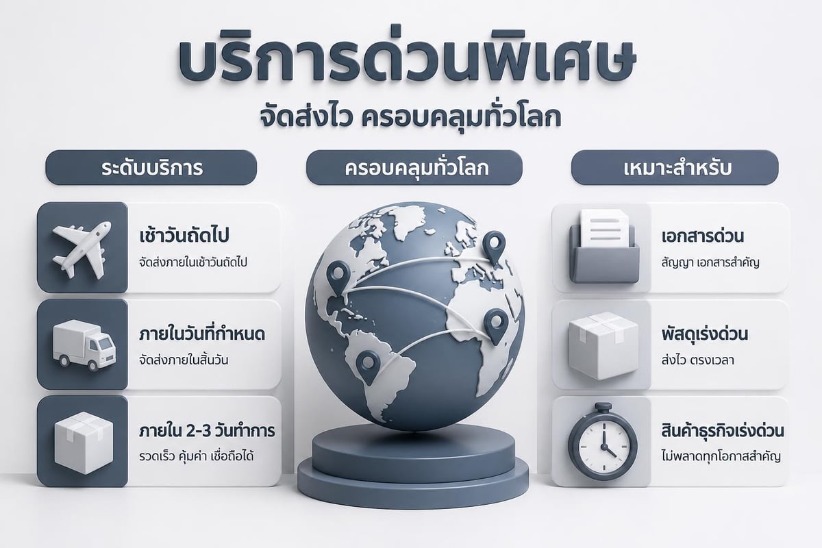 UPS international service tiers