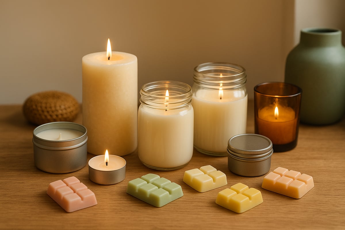 Understanding Candles and Wax Melts: Types, Materials, and Benefits