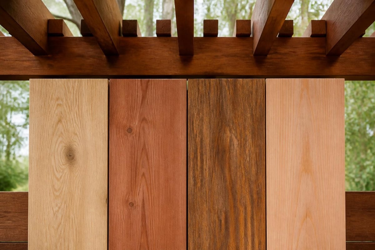 Timber species comparison