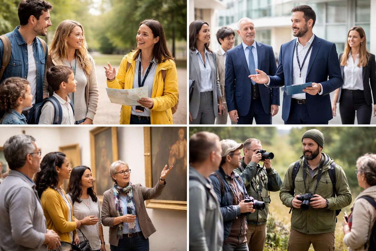 Tour guide preparation