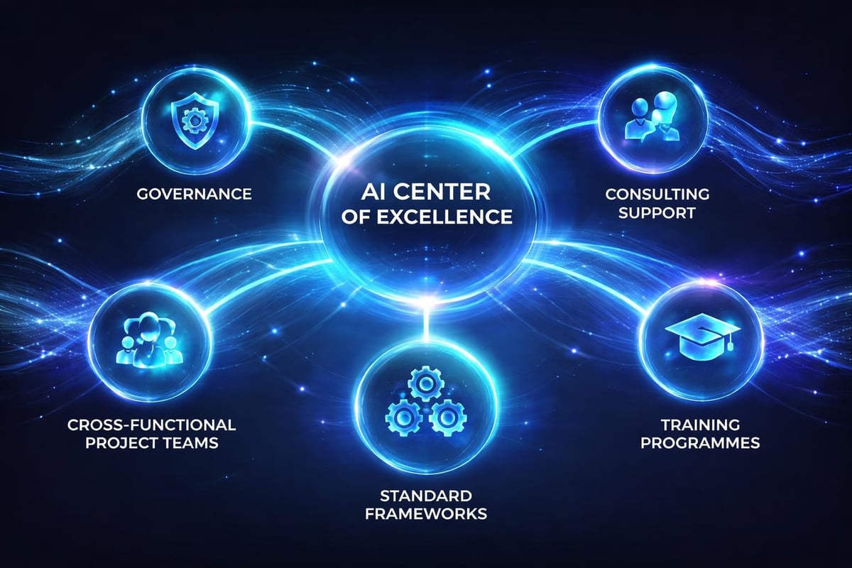 AI center of excellence structure