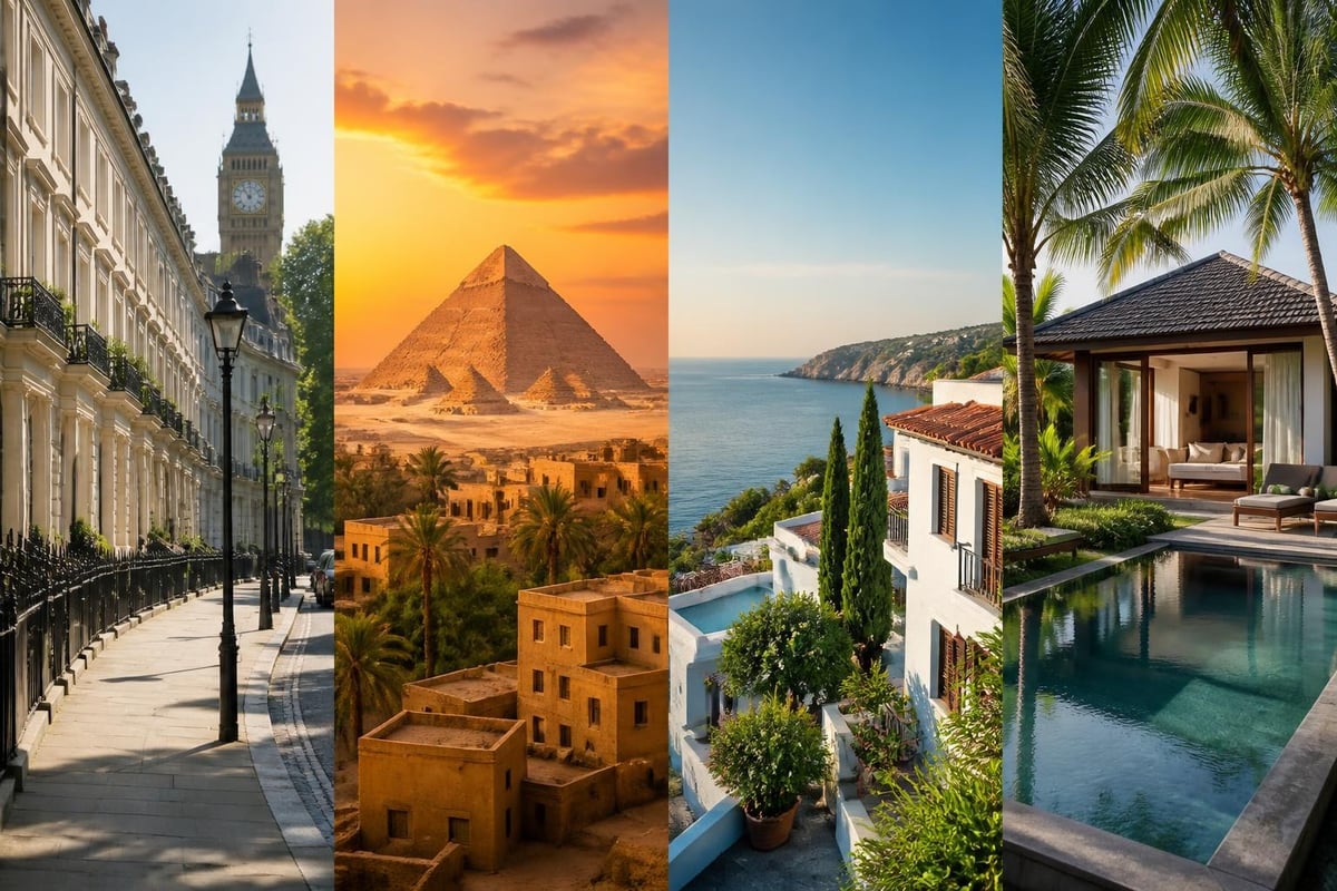 International property investment benefits