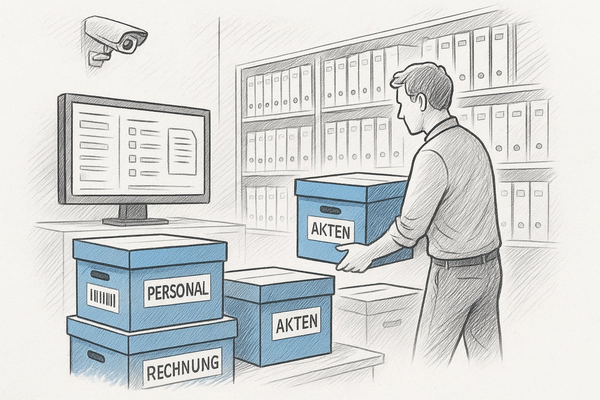 Schritt-für-Schritt: So funktioniert effiziente Akteneinlagerung 2026