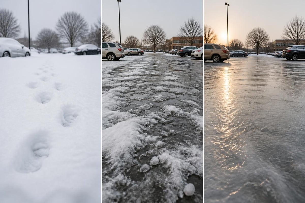 Snow accumulation liability timeline