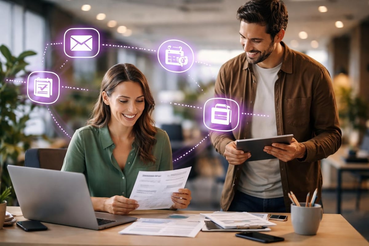 AI handling repetitive business tasks