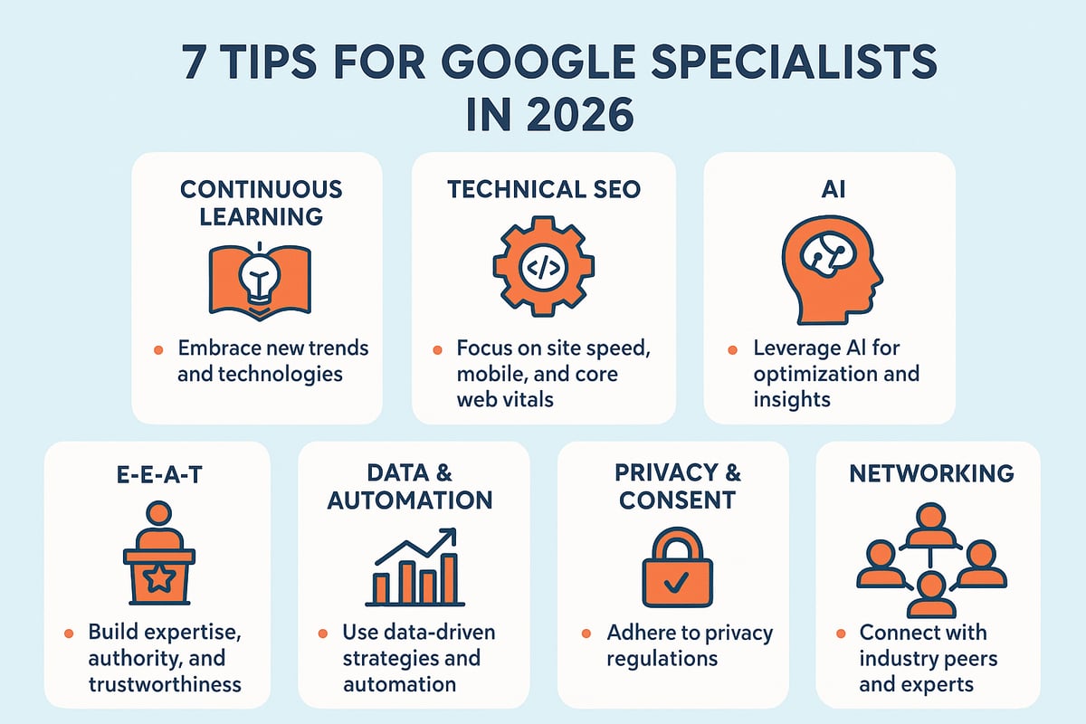 7 Onmisbare Google Specialisten Tips Voor Succes In 2026