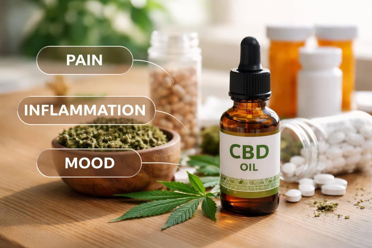 CBD and steroid withdrawal symptom management