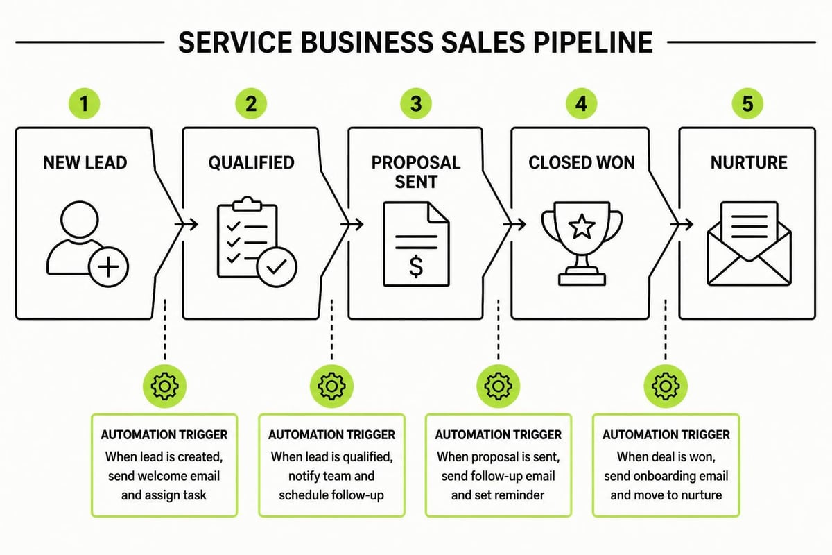 GoHighLevel pipeline configuration
