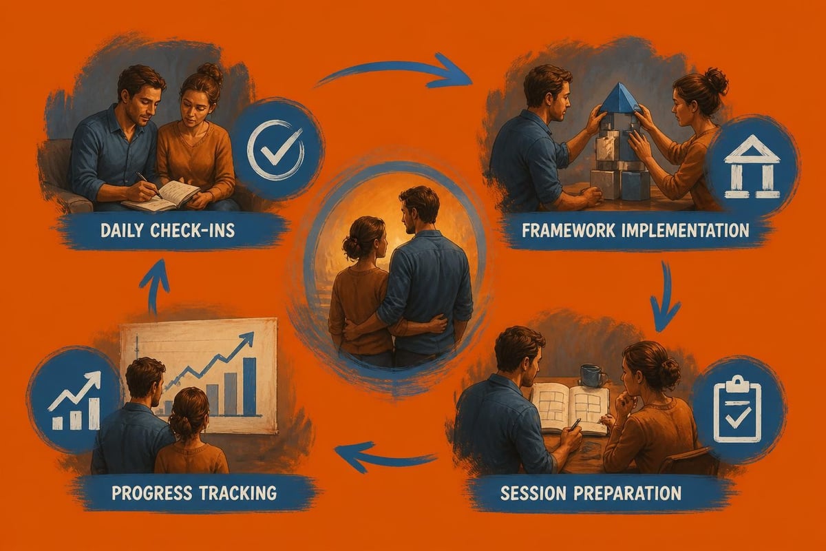 Couples coaching accountability system