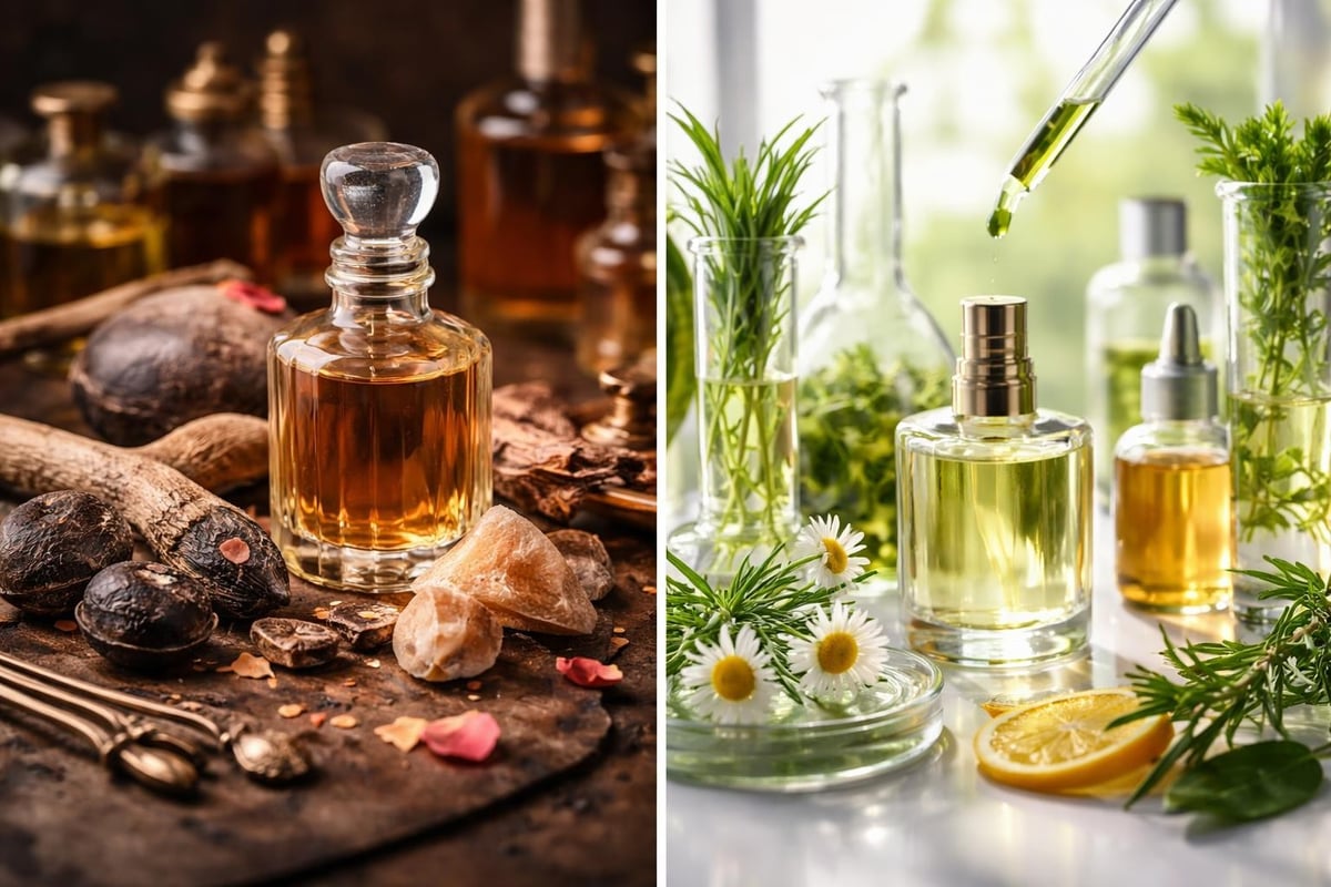 Vegan perfume manufacturing