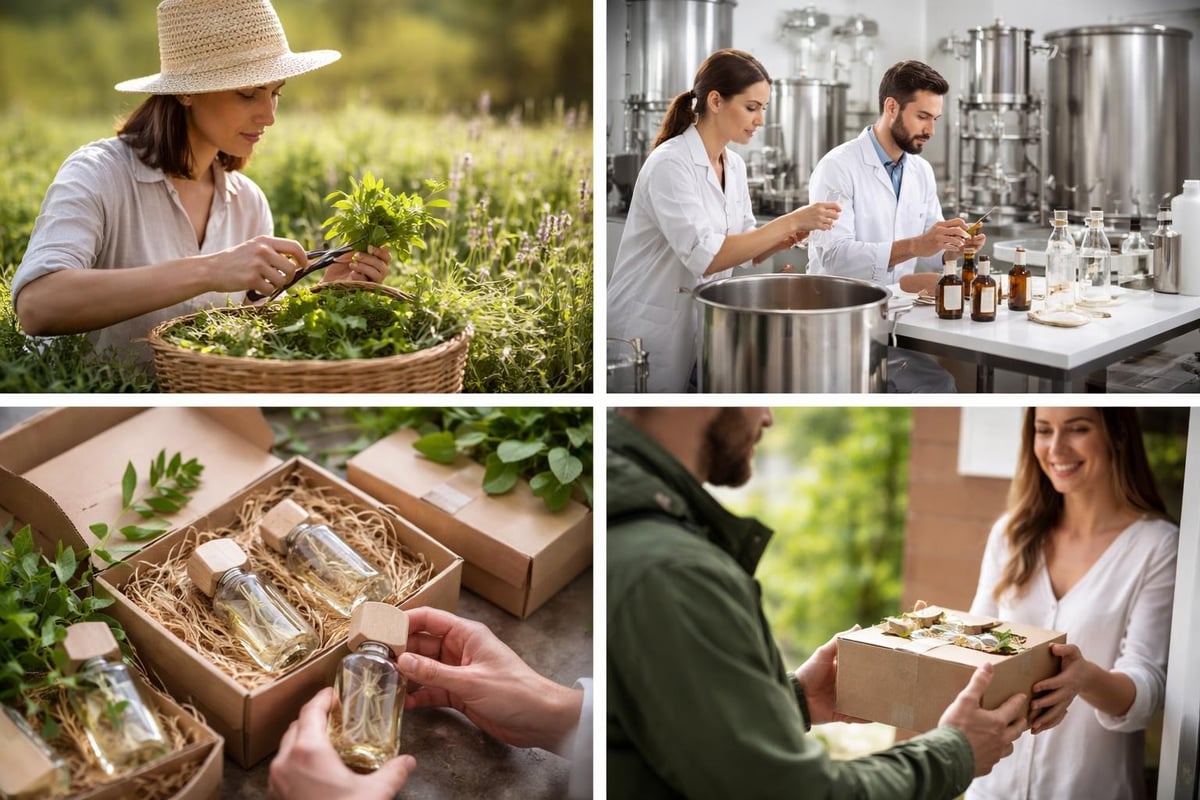 Sustainable perfume production
