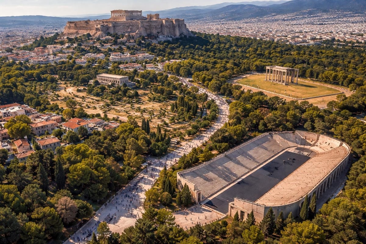 Athens archaeological exploration