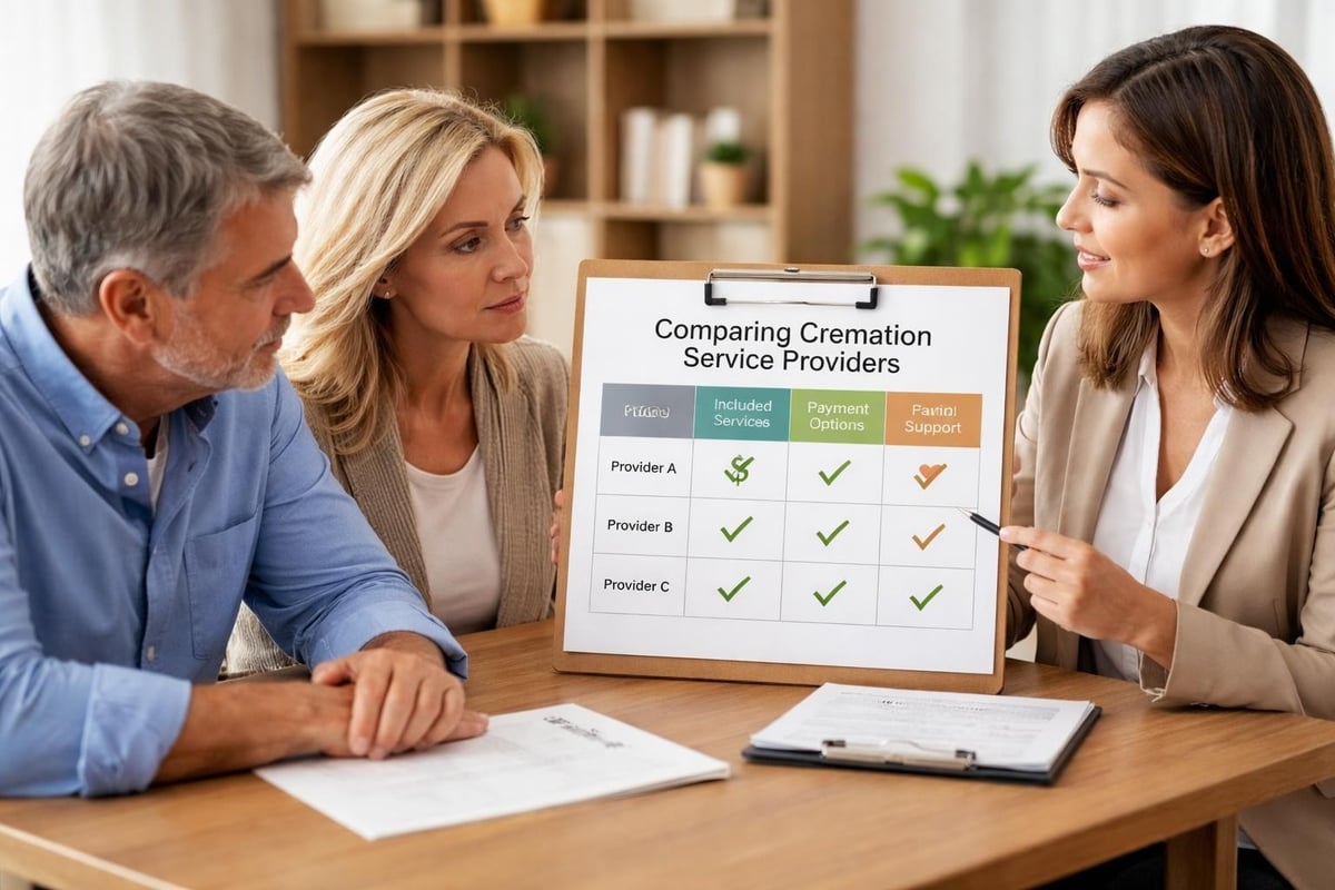 Cremation provider comparison