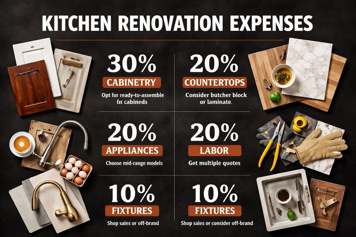 Kitchen renovation cost breakdown