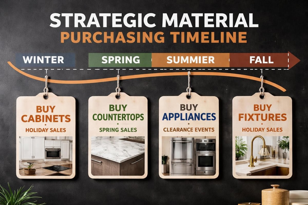 Kitchen renovation material sourcing