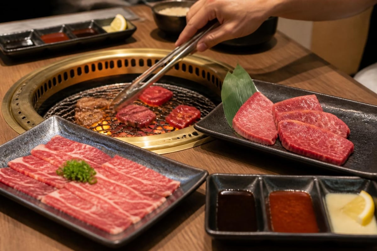 Yakiniku meat preparation