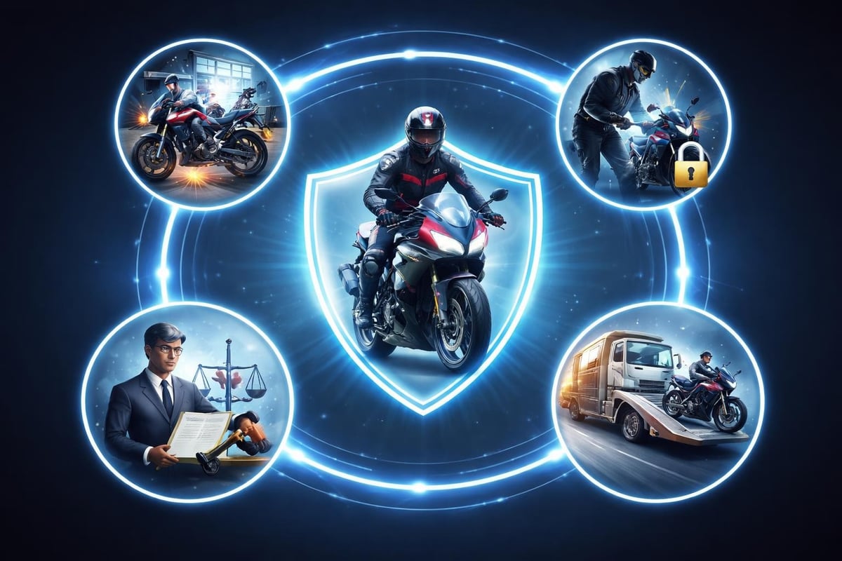 Protección completa motorista