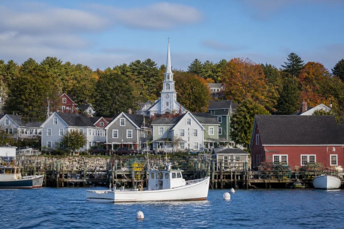 Maine coastal villages