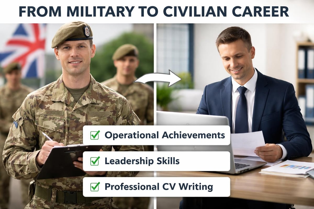 Military Resume Writer: CV Help for UK Veterans in 2026 3 Military skills translation process