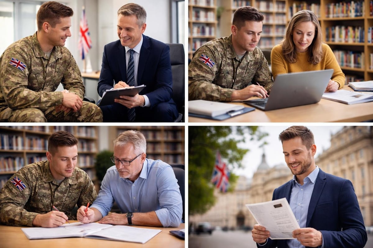 Military Resume Writer: CV Help for UK Veterans in 2026 5 Professional CV writing process