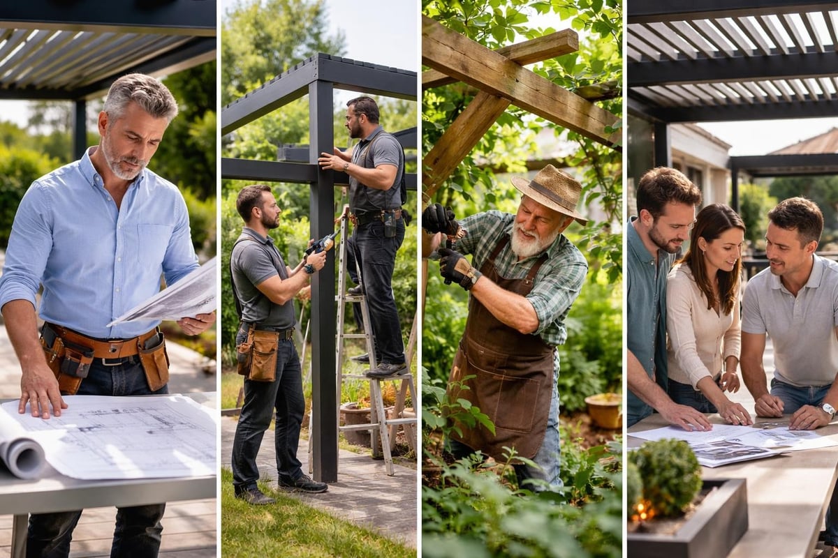 Pergola builder categories and specialisations