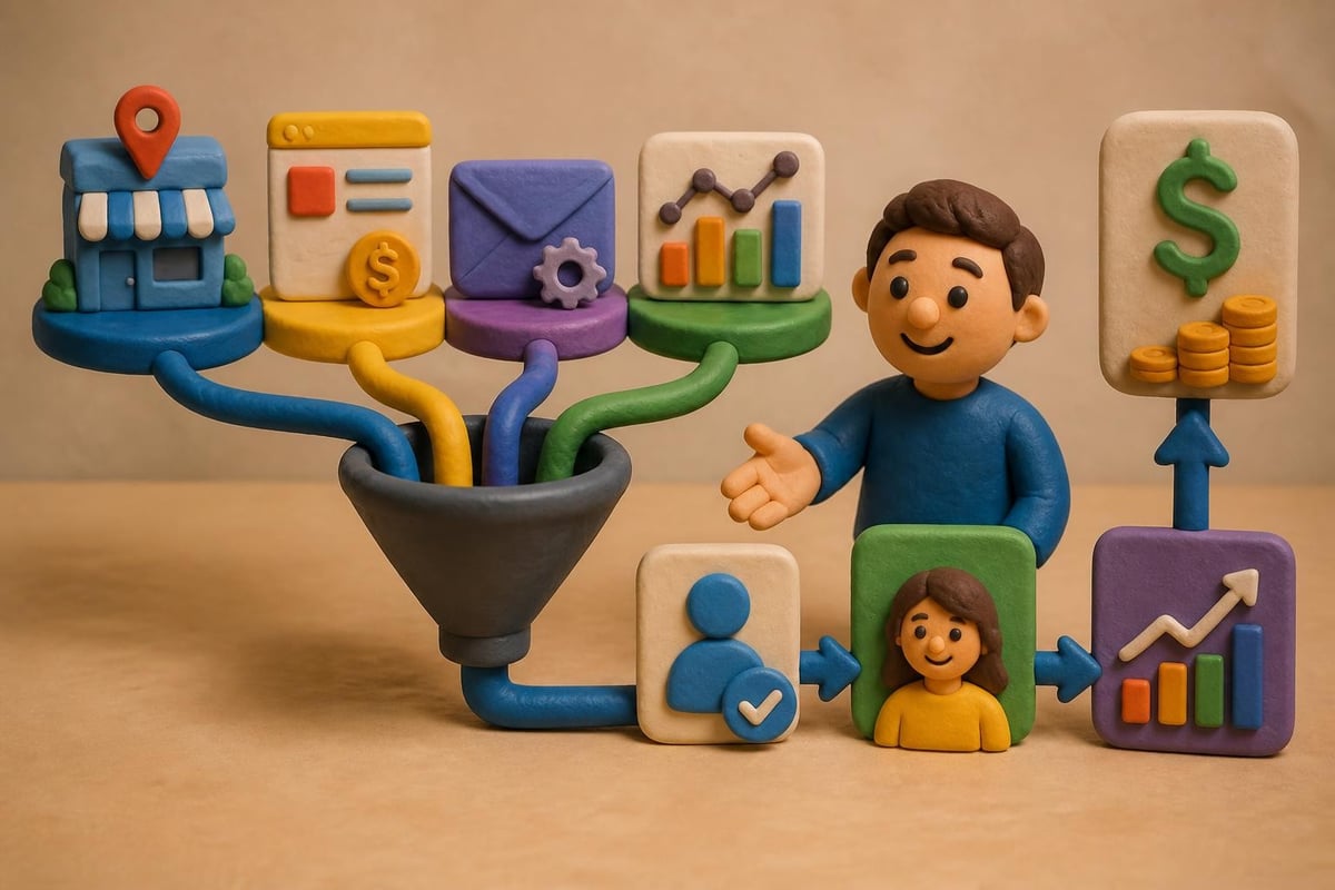 Online Marketing Agency: Services, Strategies & ROI 2 Online marketing agency services framework