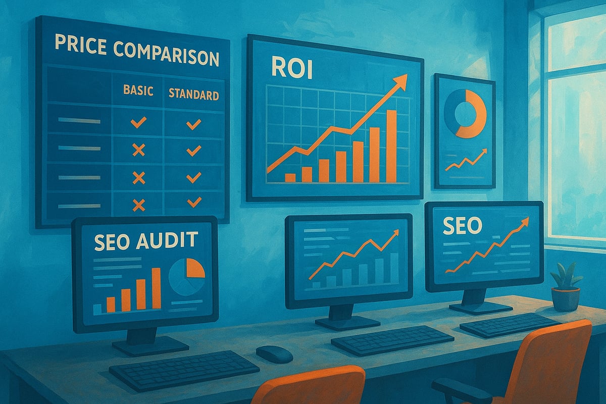 Fourchettes de Prix SEO en 2025 : Devis, Moyennes et Exemples Concrets