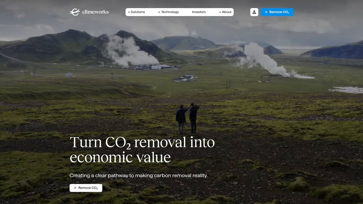 7 Parasta Vastuullinen Mainoslahja Ideaa Vuodelle 2025 - Climeworks – Ilmastopositiiviset Lahjakortit ja Hiilikompensaatio