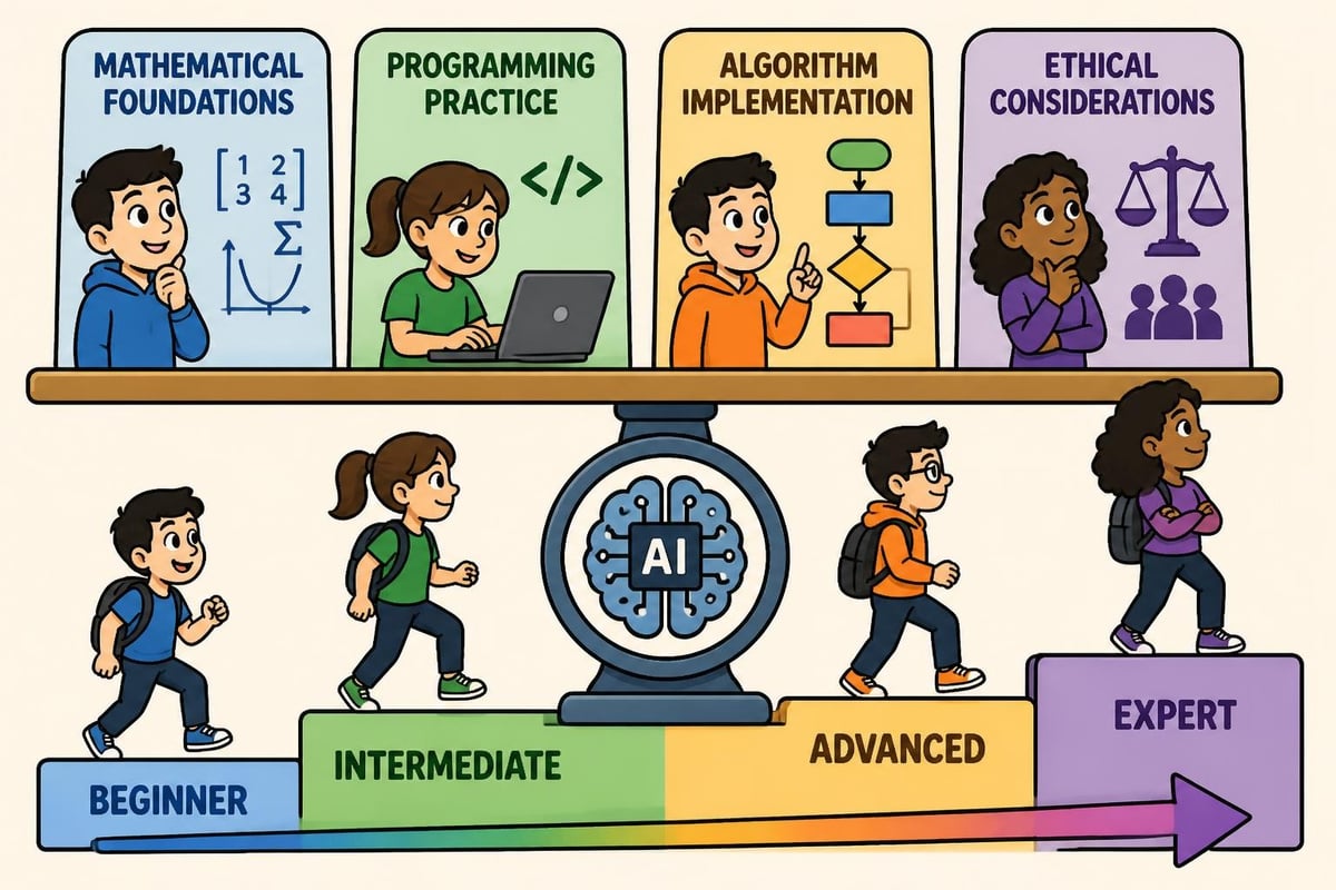 AI course curriculum components