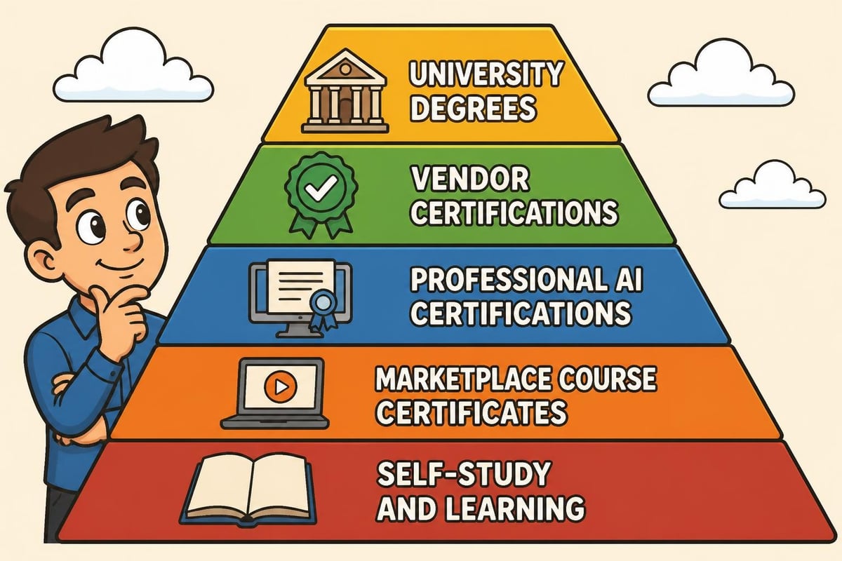 AI certification value pyramid