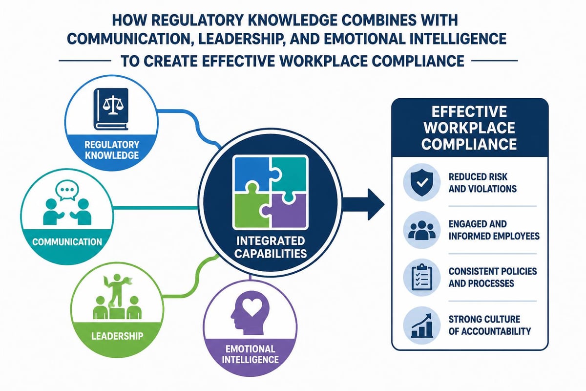 Compliance and soft skills integration