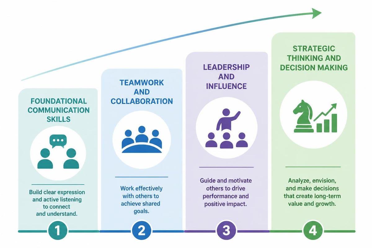 Soft skills learning pathway